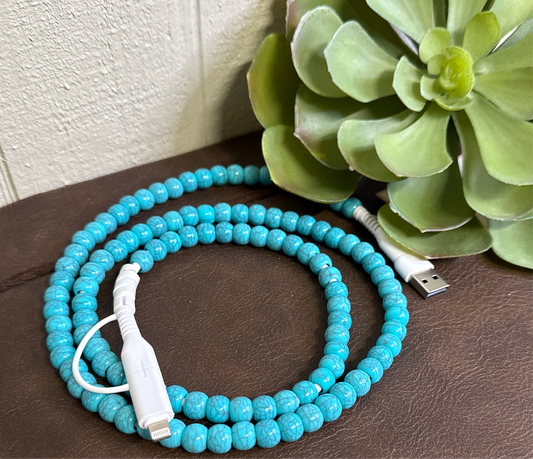Charmed & Charged Beaded Phone Cord