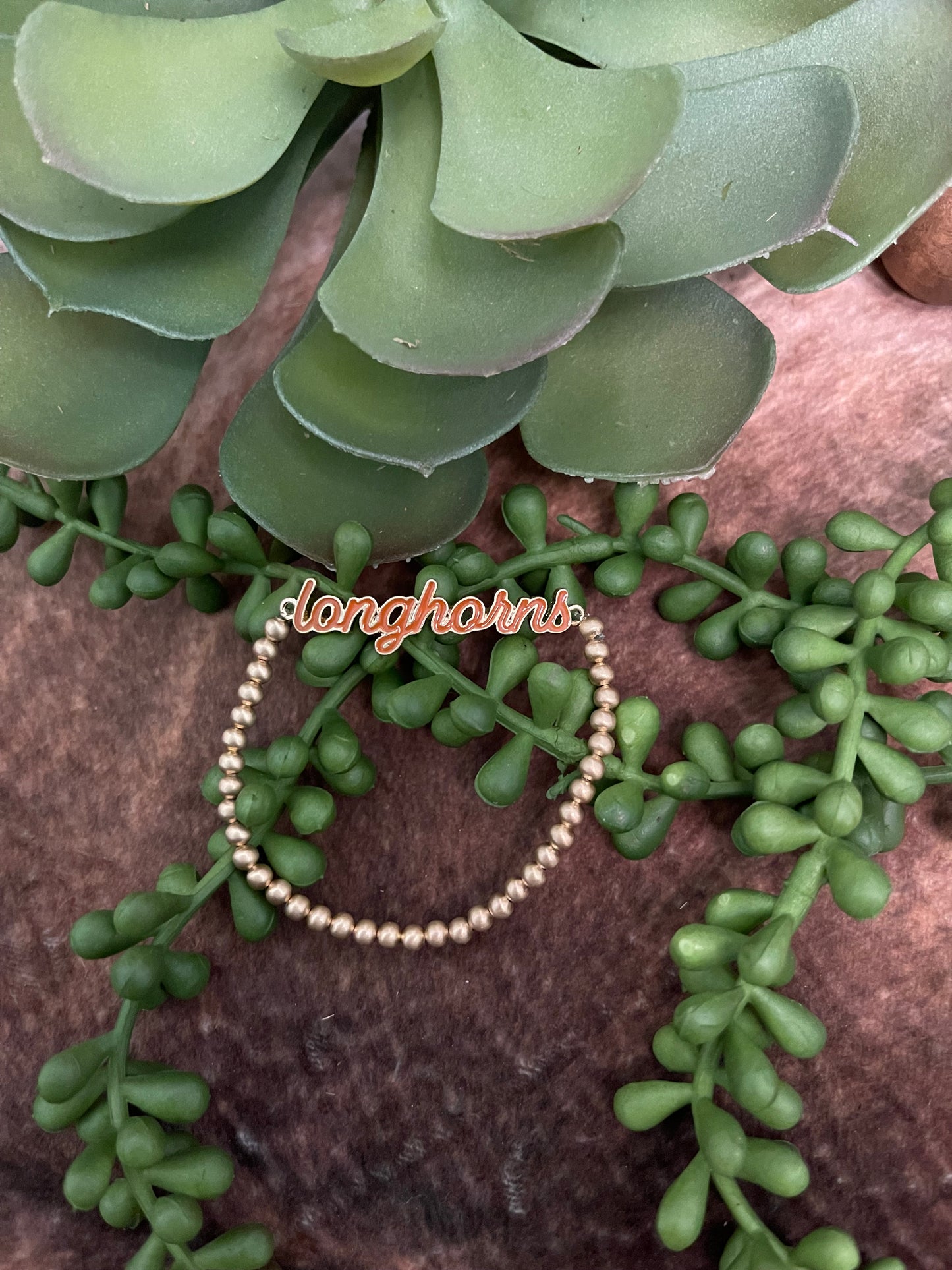 Longhorns Stretch Bracelet