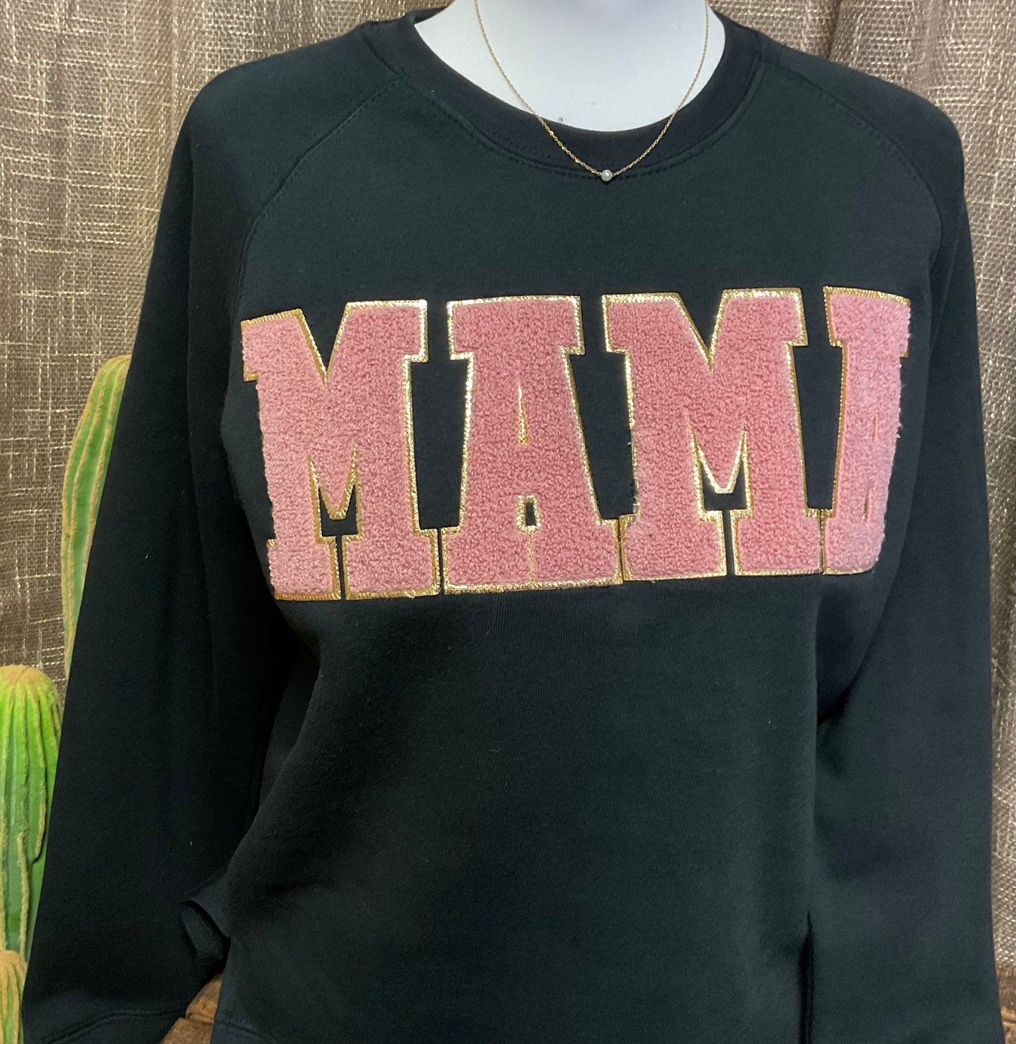MAMA Chenille Sweatshirt