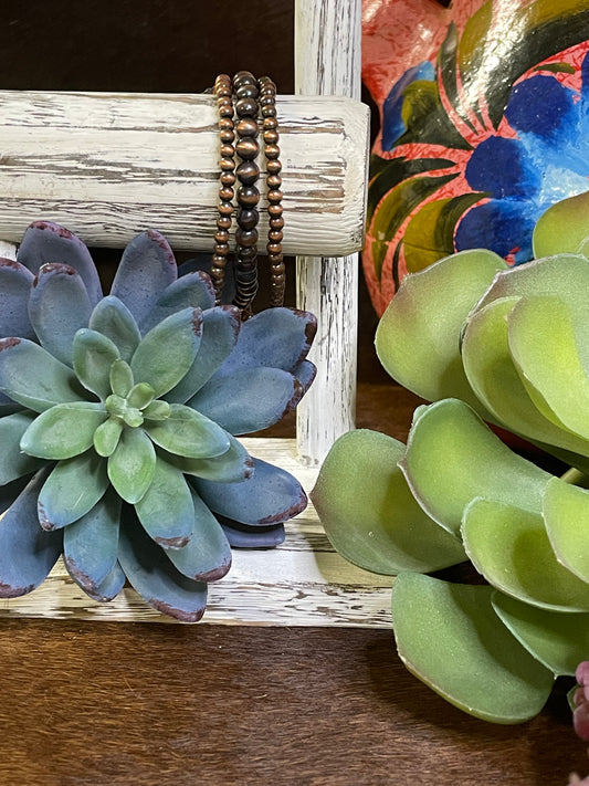Copper Triple Strand Bracelet