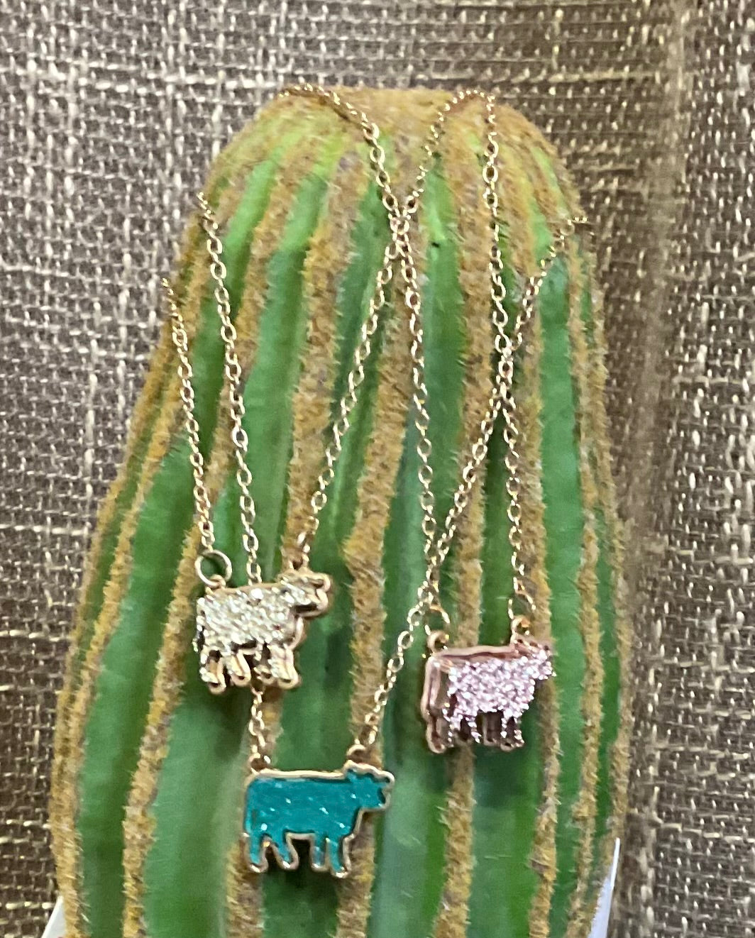 Cow Crazy Necklace