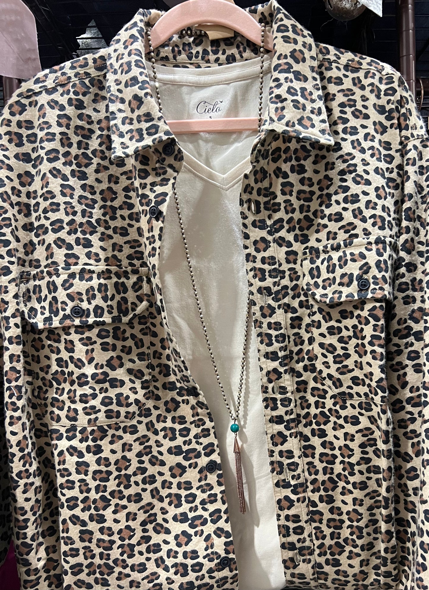 Leopard Long Sleeve Top