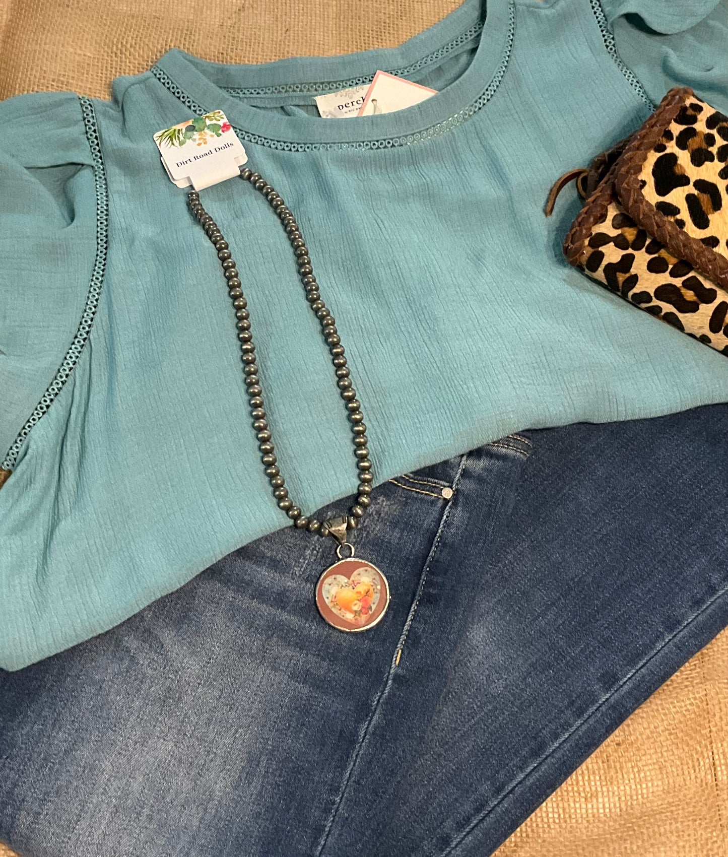 Rhea Tulip Sleeve Top