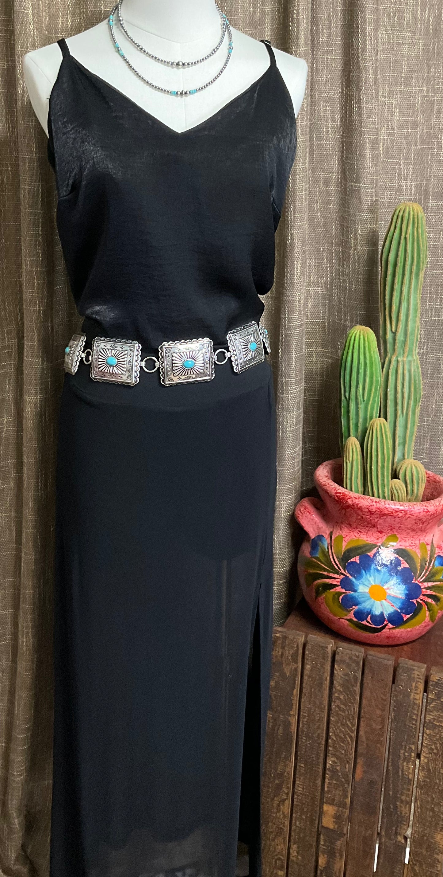 Back in Black Mesh Skirt