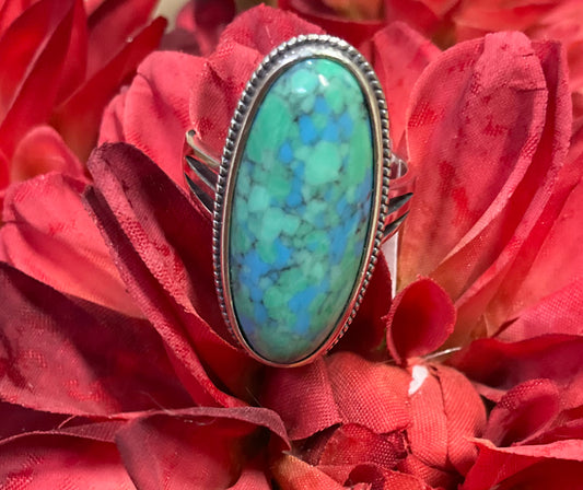 Cactus Glimmer Sterling Ring