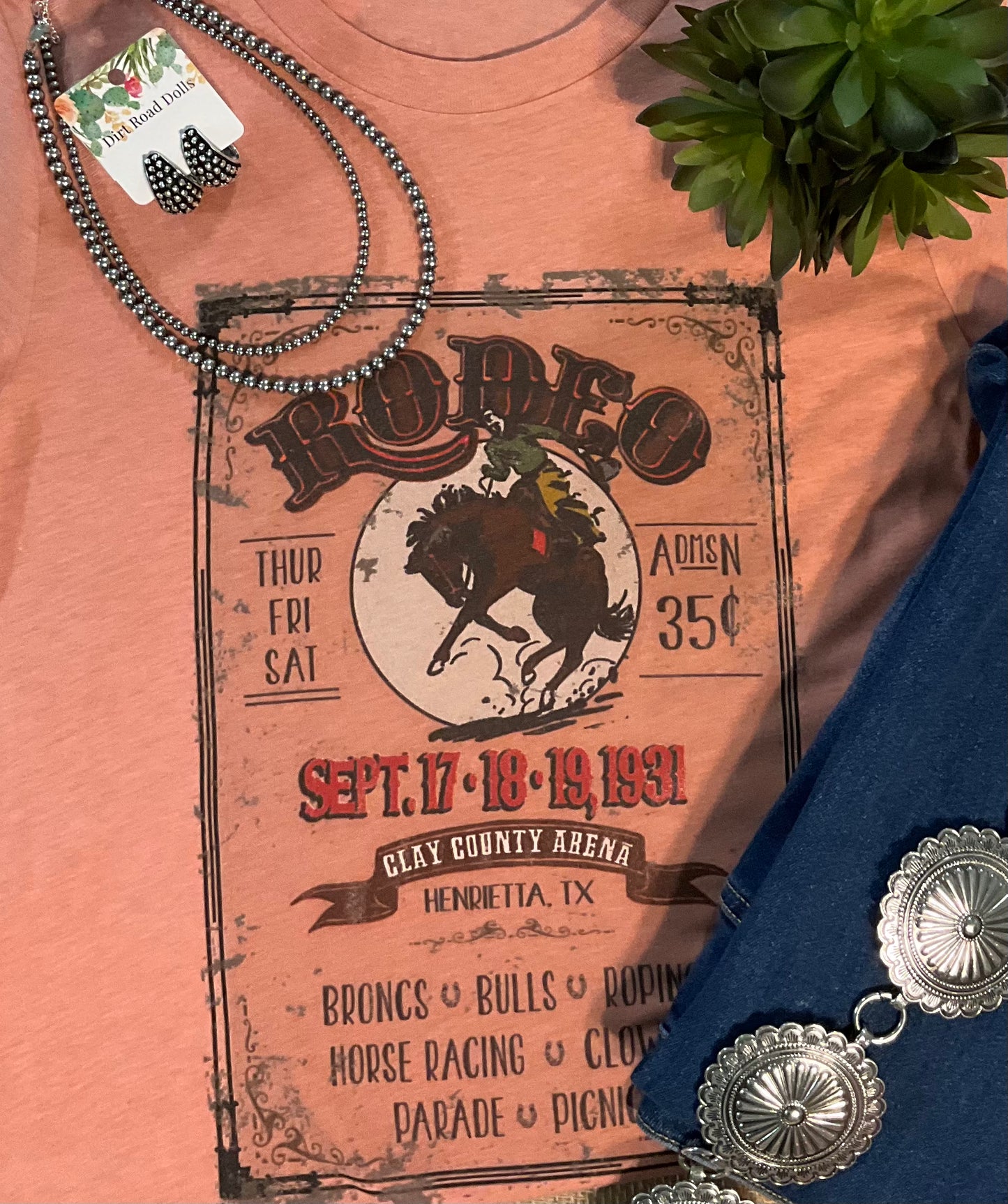 Vintage Rodeo Poster Tee
