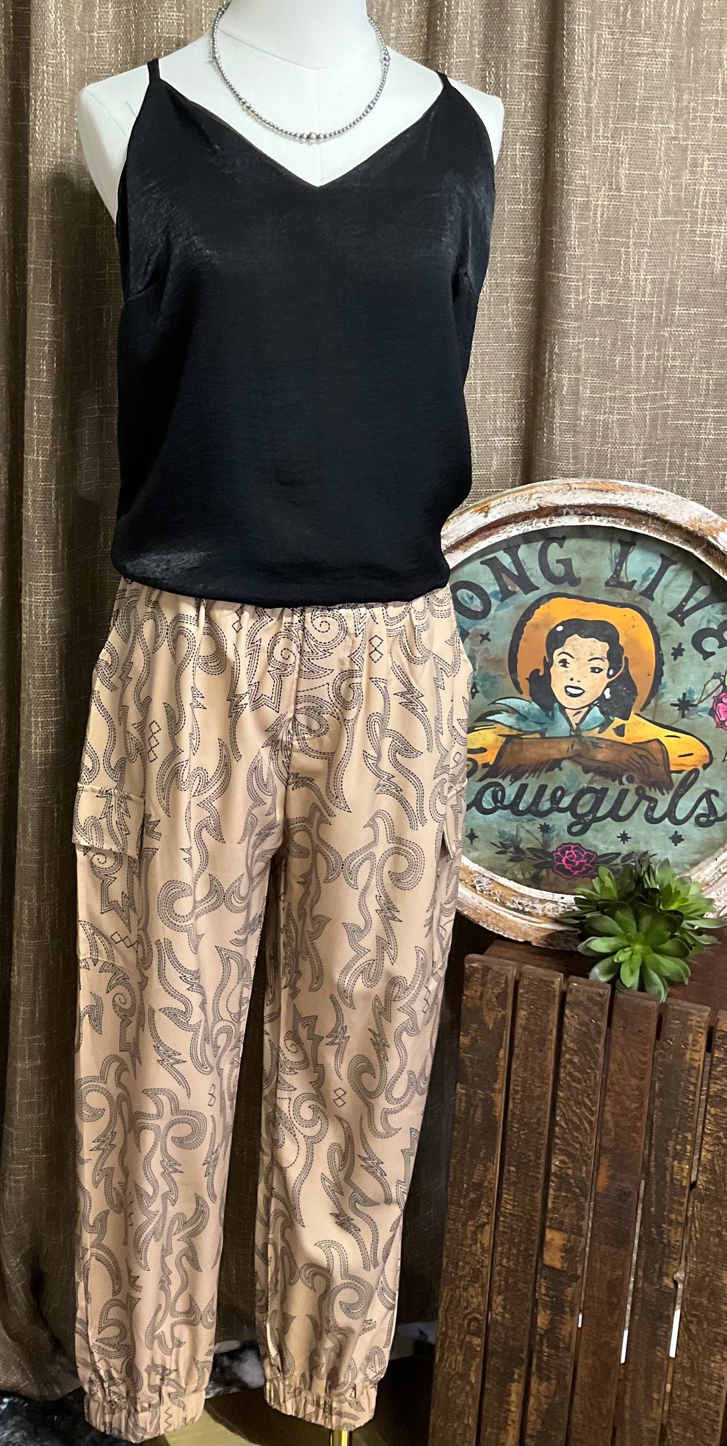 Raquel Boot Stitch Joggers