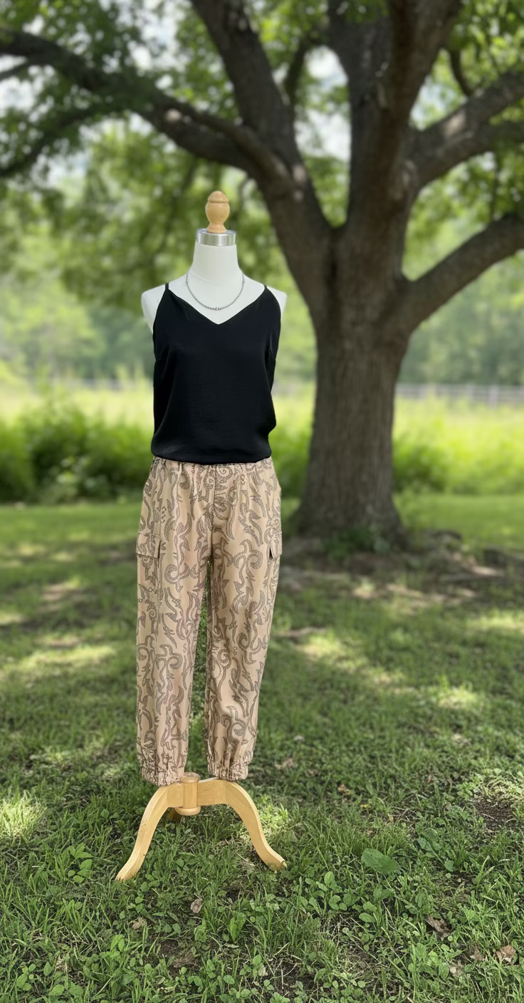 Raquel Boot Stitch Joggers