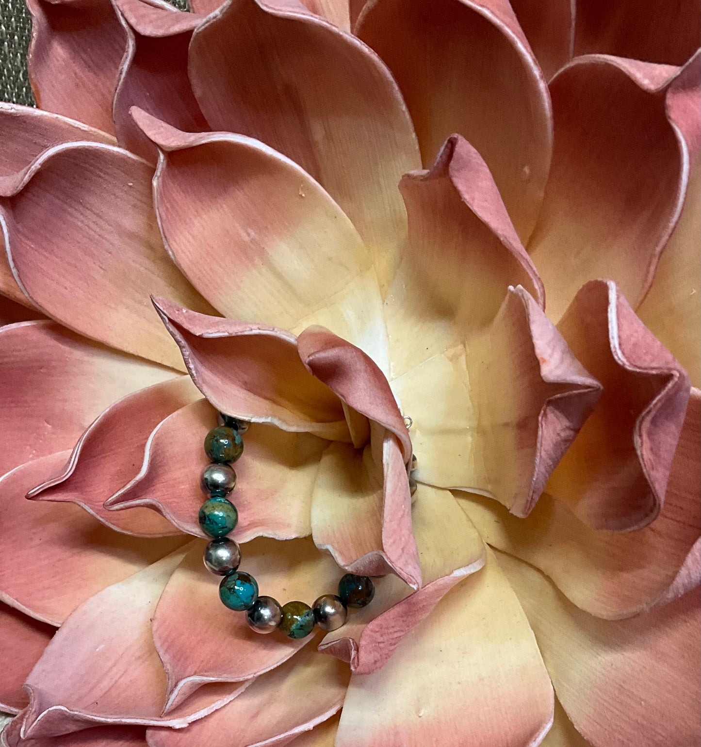 La Rue Sterling & Turquoise Bracelet