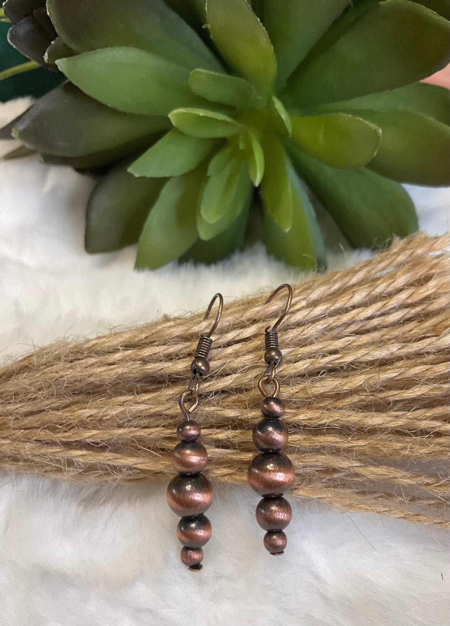 Pueblo Beaded Earrings