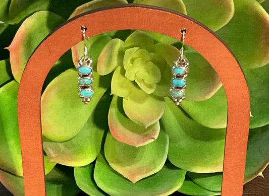 Three Sisters Sterling Earrings