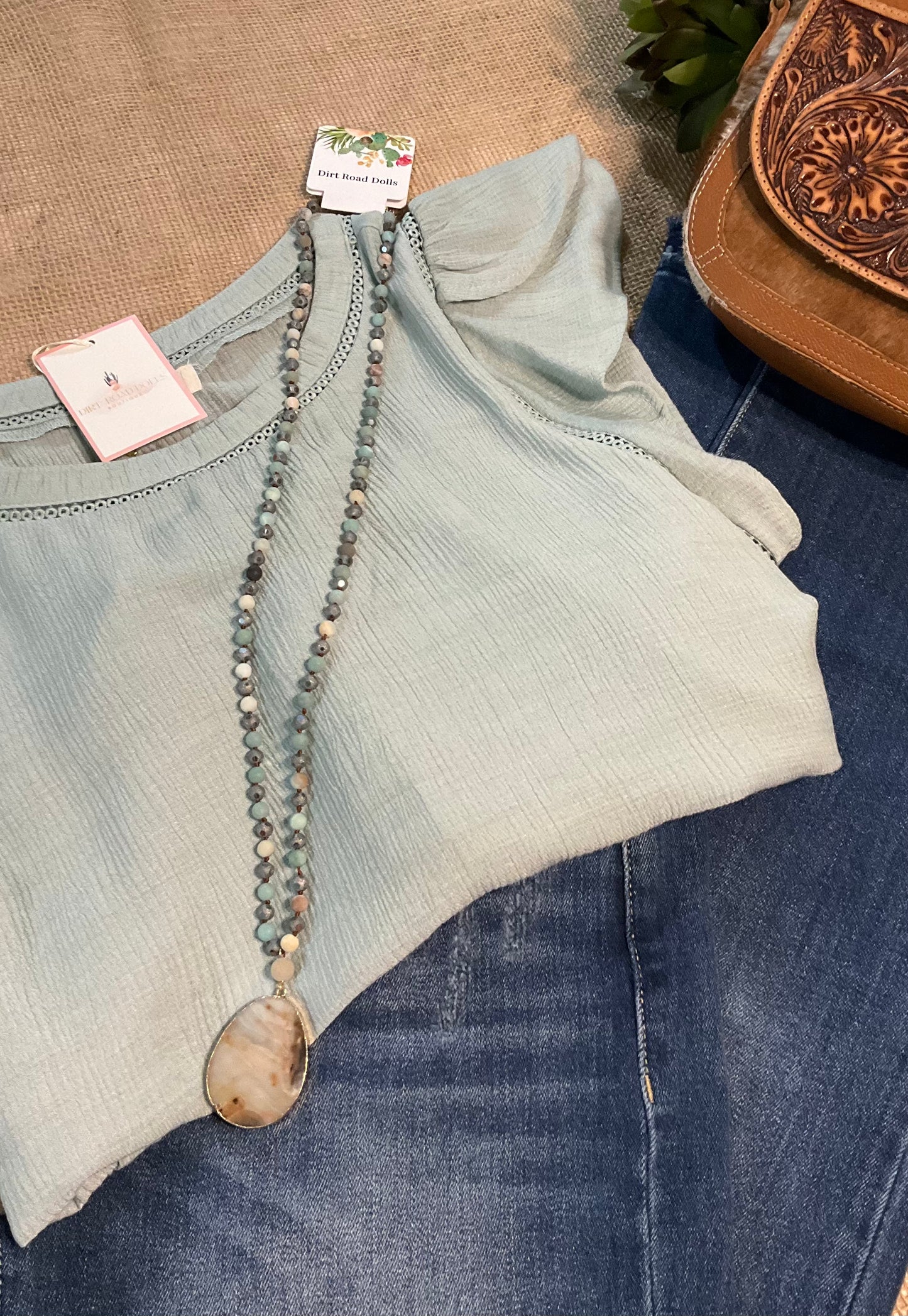 April Tulip Sleeve Top