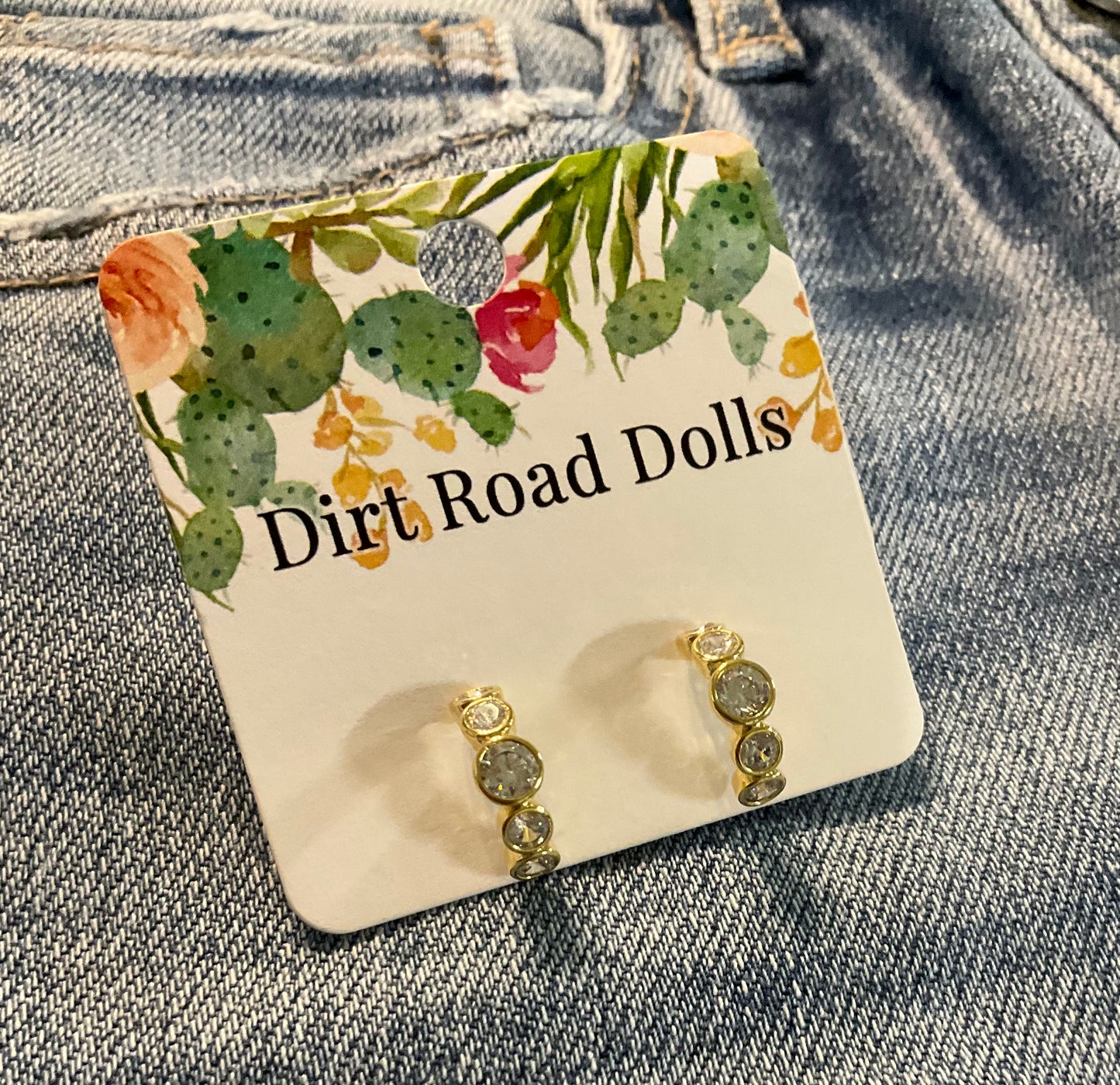 Brunch Money Gold Dipped Earrings