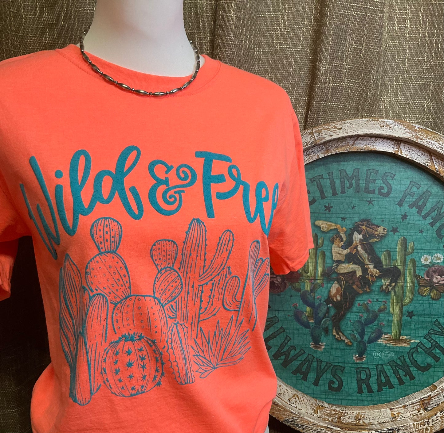 Wild & Free Puff Ink Tee
