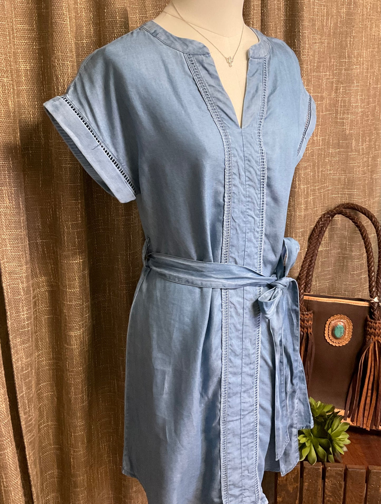 Julie Chambray Dress
