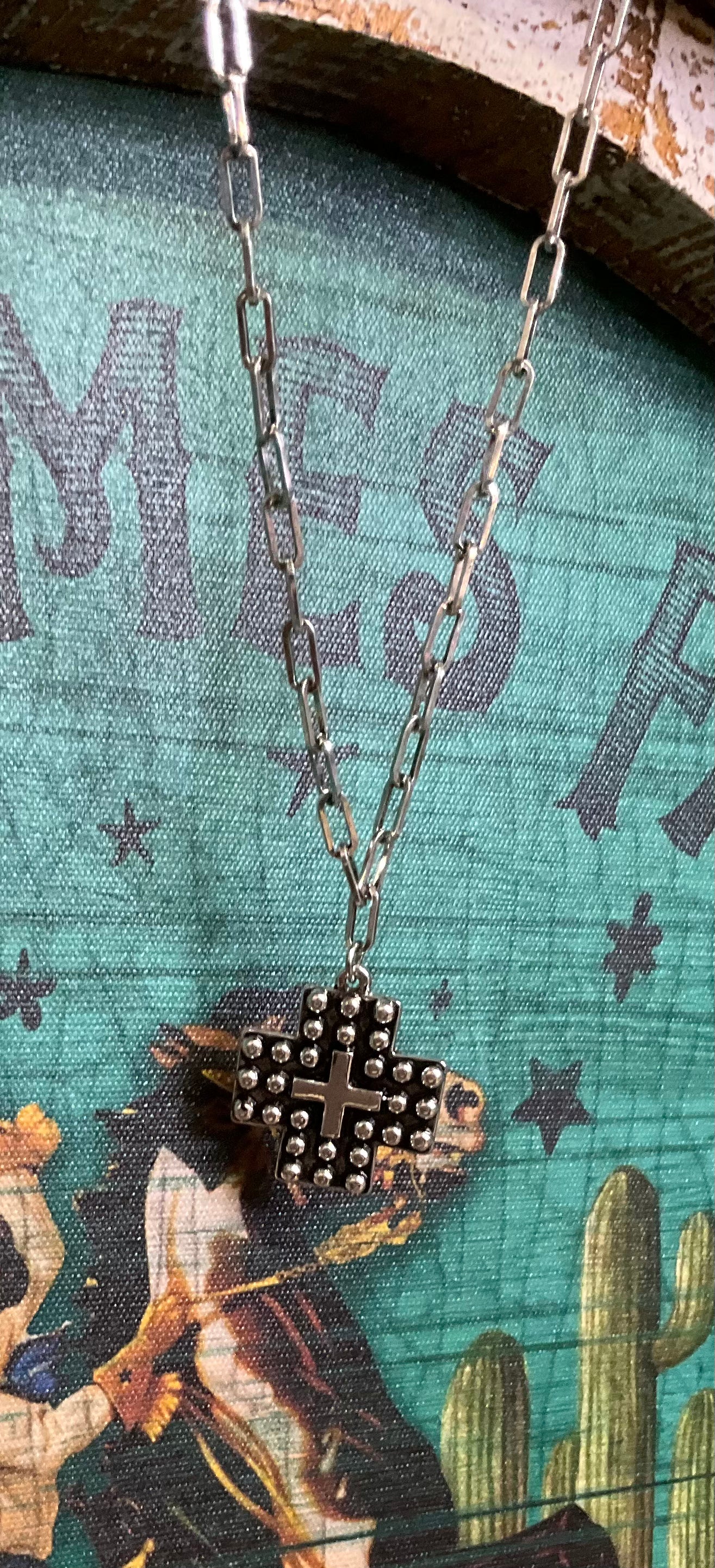 Estes Cross Necklace