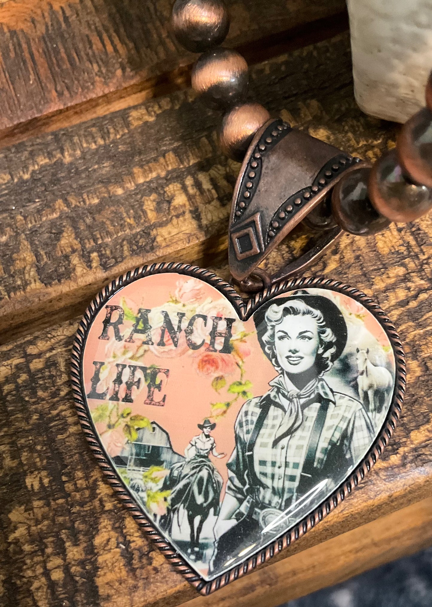 Ranch Life Large Bead Necklace