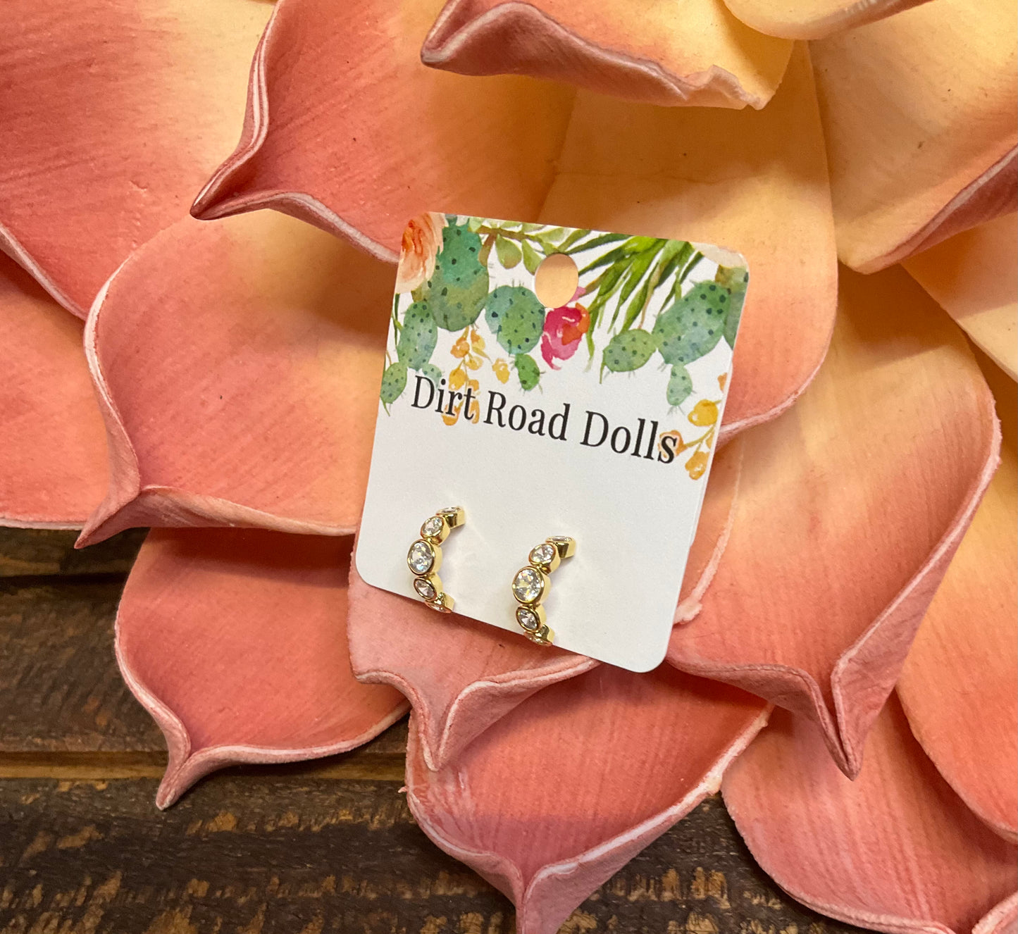 Brunch Money Gold Dipped Earrings