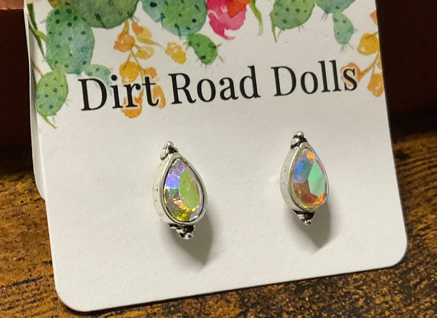 Prism Glow Stud Earrings