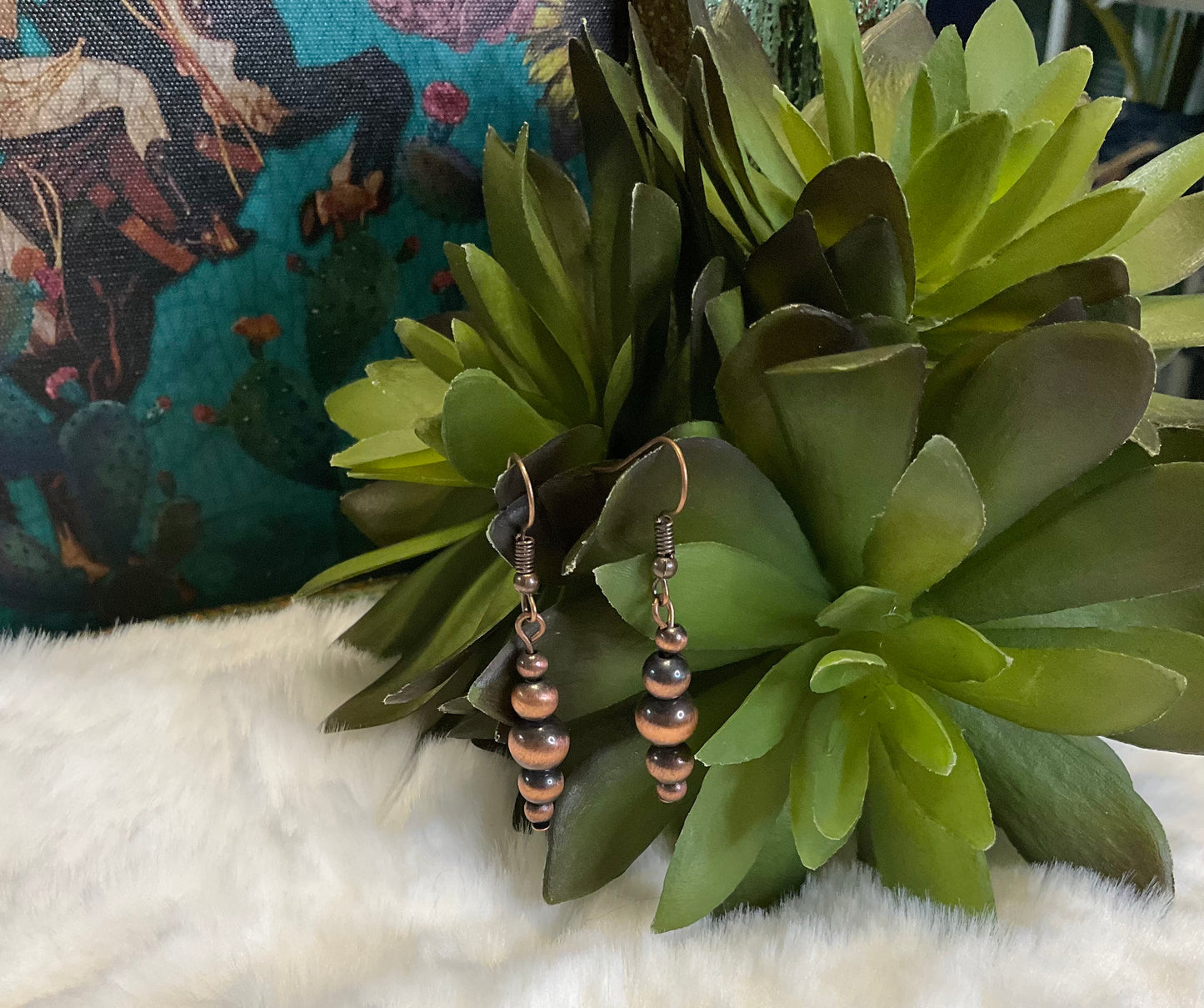 Pueblo Beaded Earrings