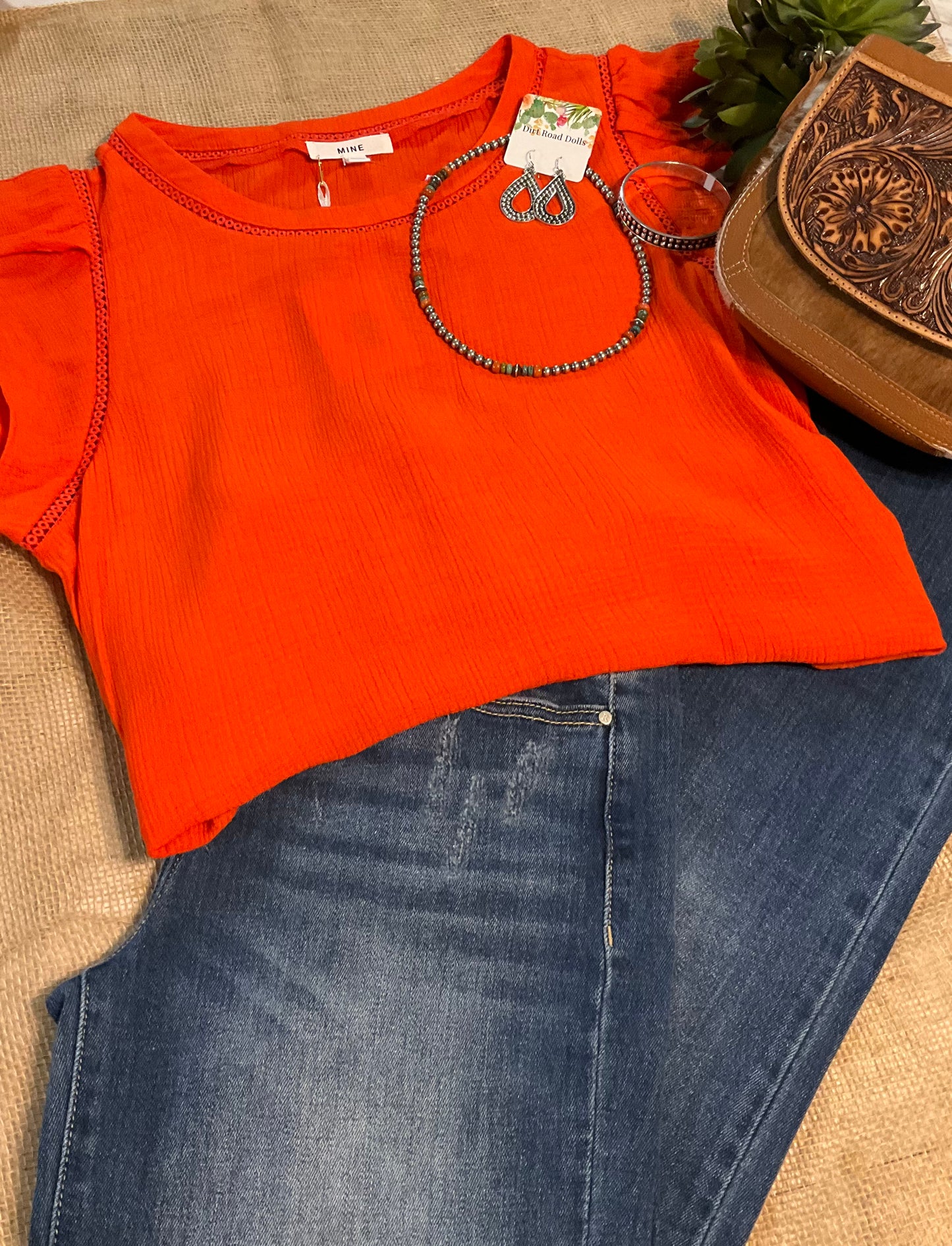 April Tulip Sleeve Top