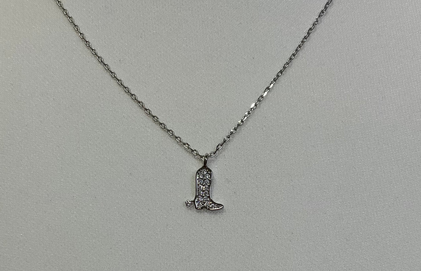 Cadence Boot Necklace