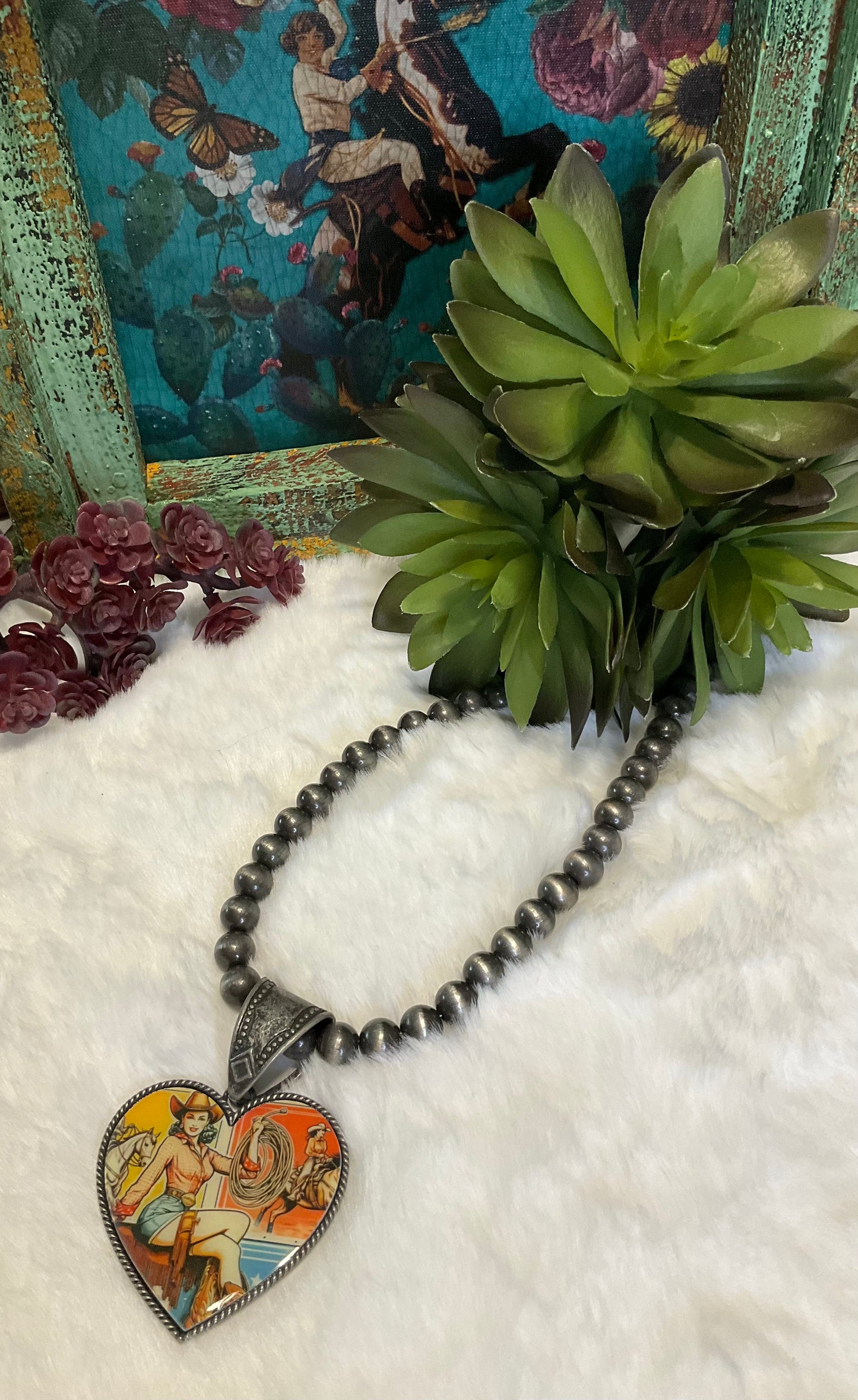 Cowboy's Sweetheart Necklace