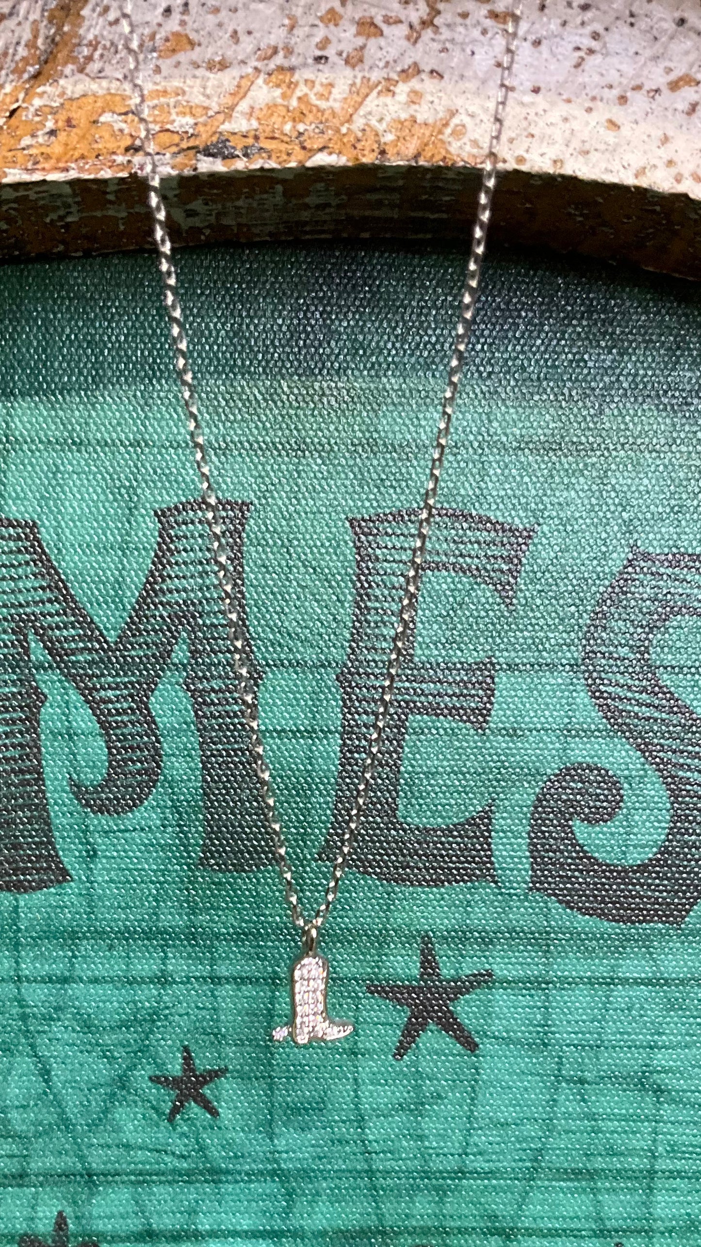 Cadence Boot Necklace