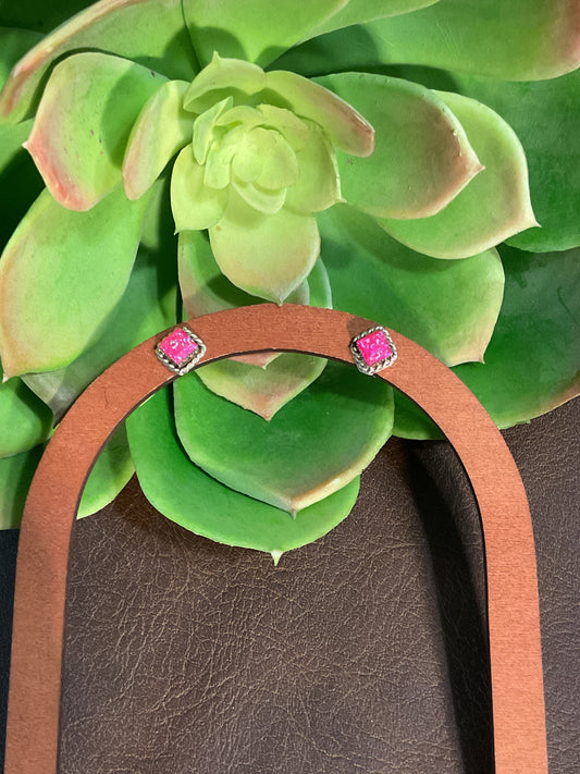 Zuni Dawn Sterling Studs