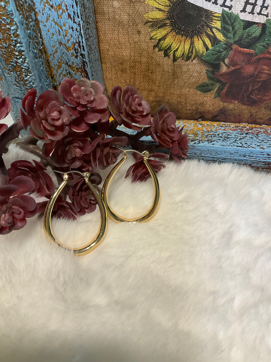 Class Act Hoop Earrings