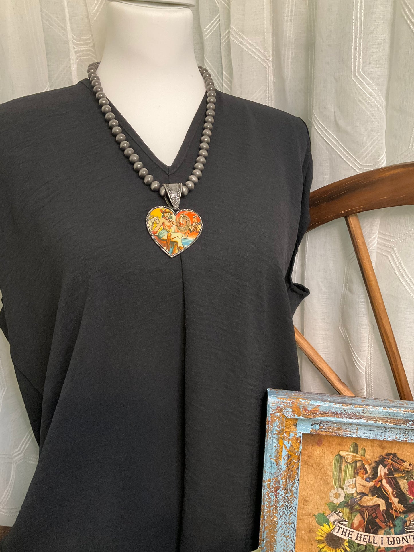 Cowboy's Sweetheart Necklace