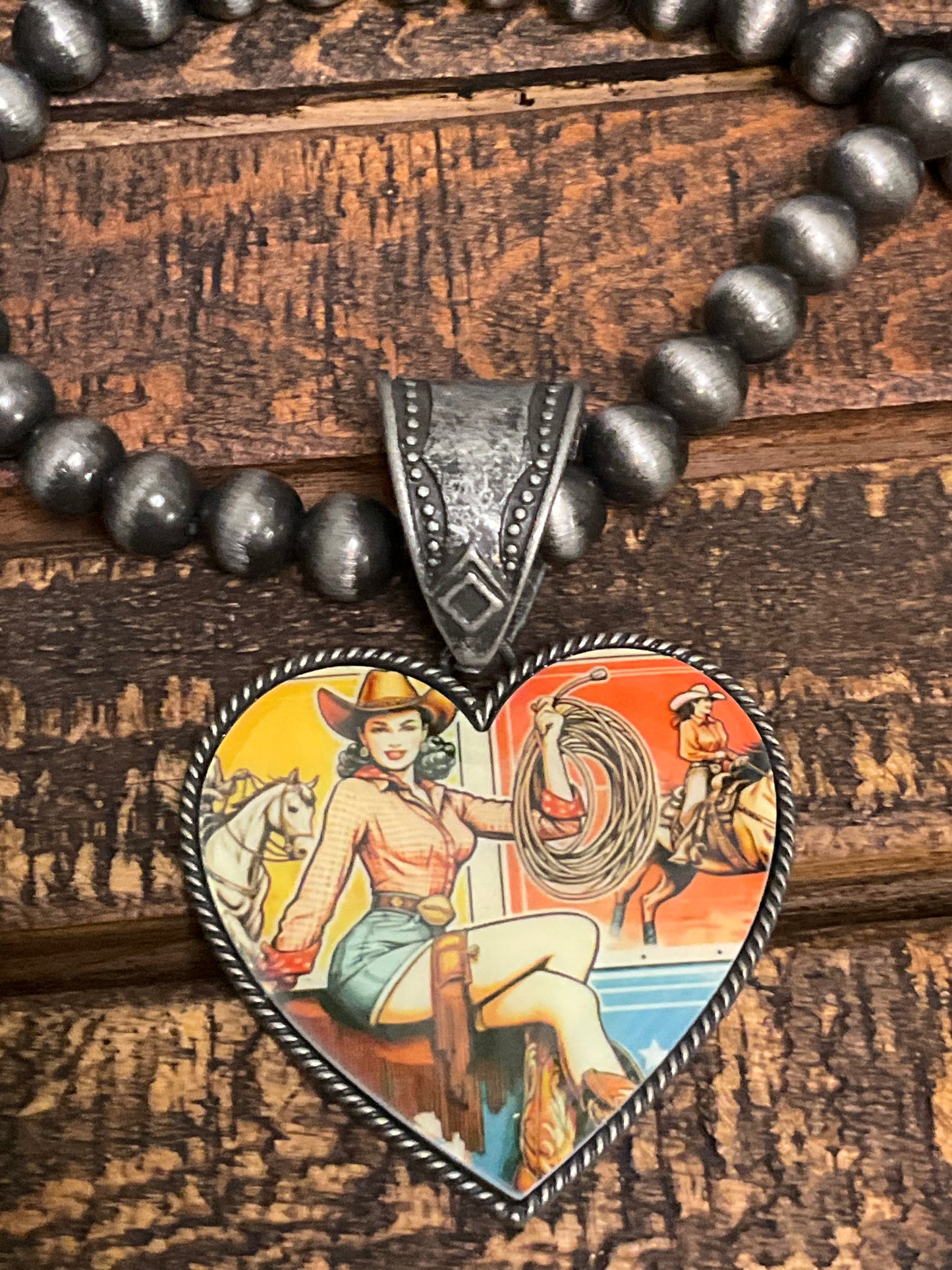 Cowboy's Sweetheart Necklace