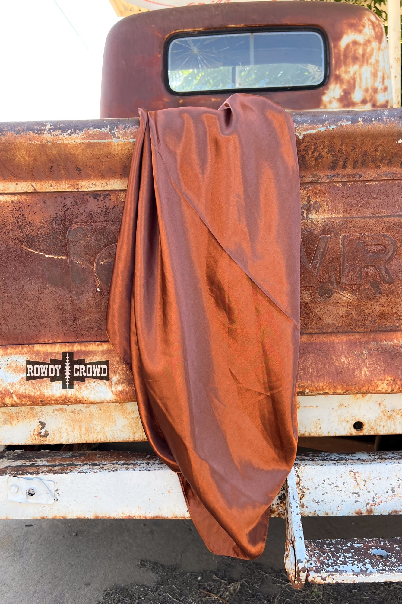 Wynonna Wild Rag in silky polyester, 36x36 solid color scarf for women – versatile western head scarf, neckerchief, or top in 13 color options
