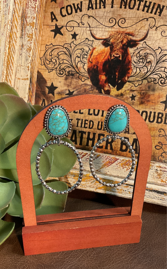 Painted Sky Dangle Earrings