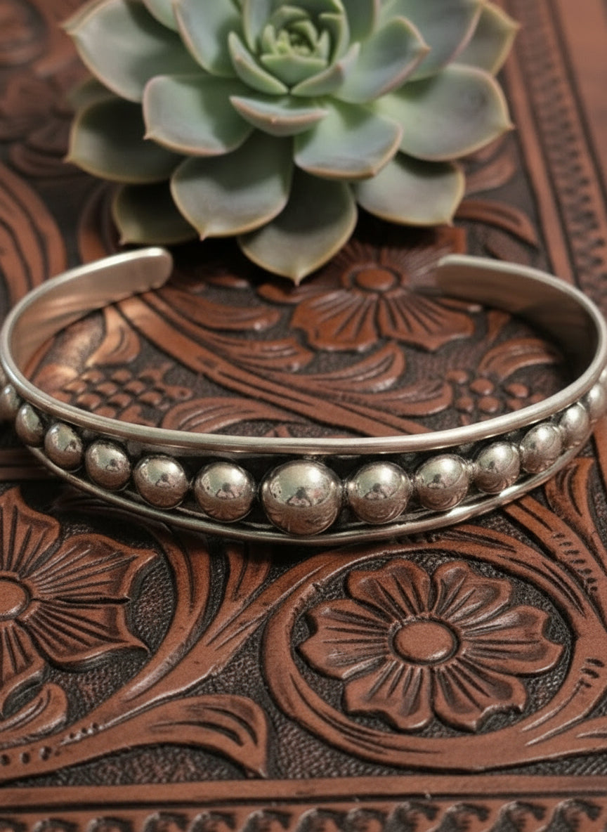 Billings Graduated Sterling Cuff