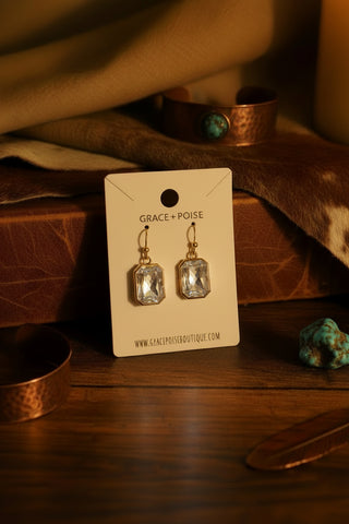 Piper Crystal Drop Earrings