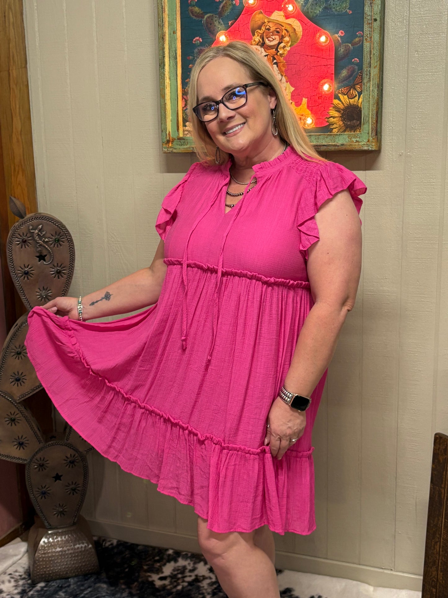 Aleah Ruffled Dress