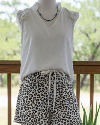 Untamed Leopard Shorts