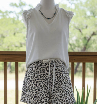Untamed Leopard Shorts