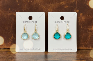 Tatum Crystal Drop Earrings