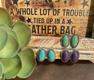 Rio Grande Oval Earrings