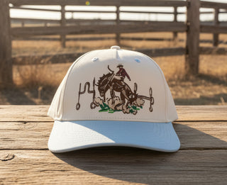 Bucked Off Denim Cap