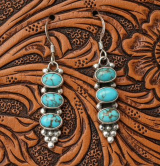 Three Sisters Sterling Earrings