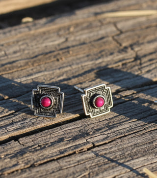 Crossroads Stud Earrings