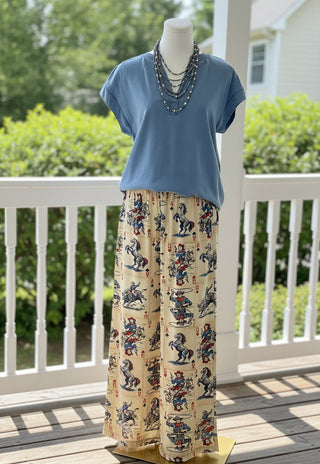 Deal ’Em Up Wide Leg Pants