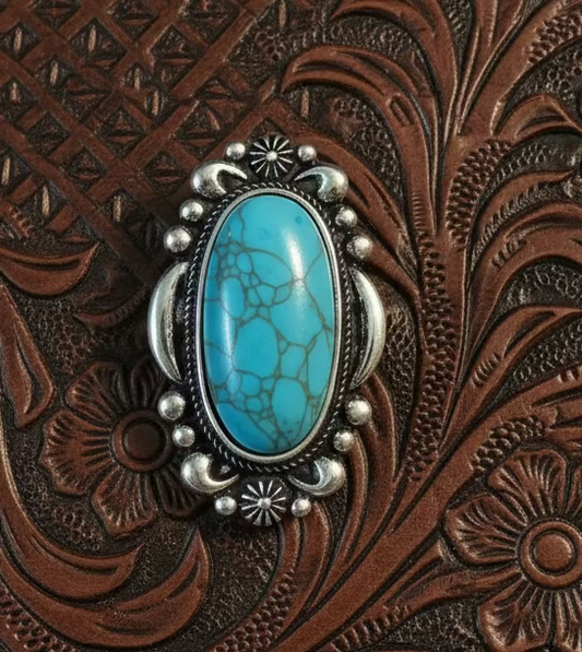 Showstopper Turquoise Ring