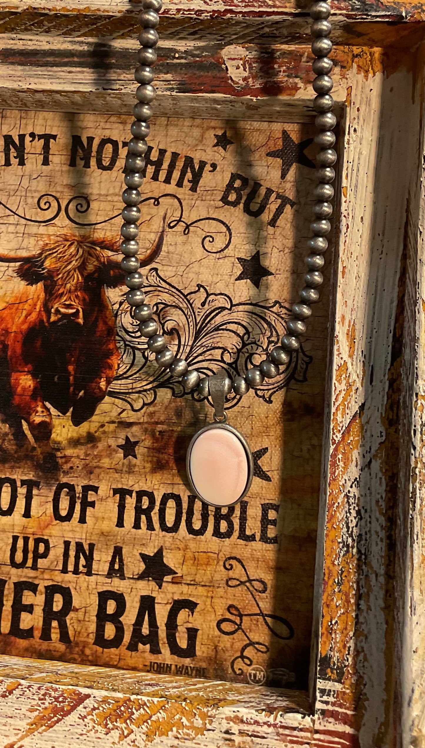 Prairie Rose Necklace