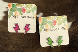 Thunderbolt Earrings