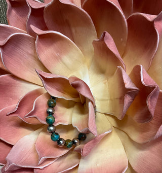 La Rue Sterling & Turquoise Bracelet