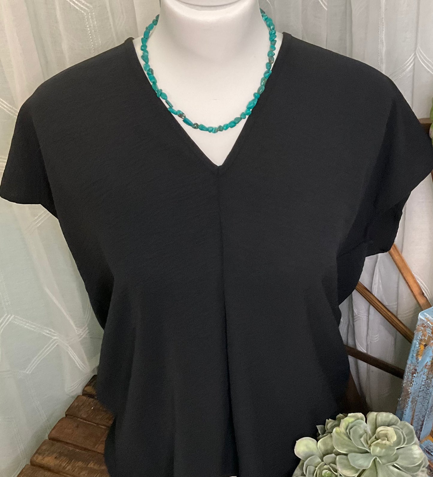 Fayette Faux Turquoise Choker